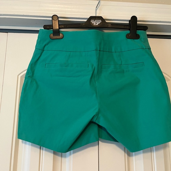 Pull On 4” Teal color Stretch Shorts. - Picture 2 of 2